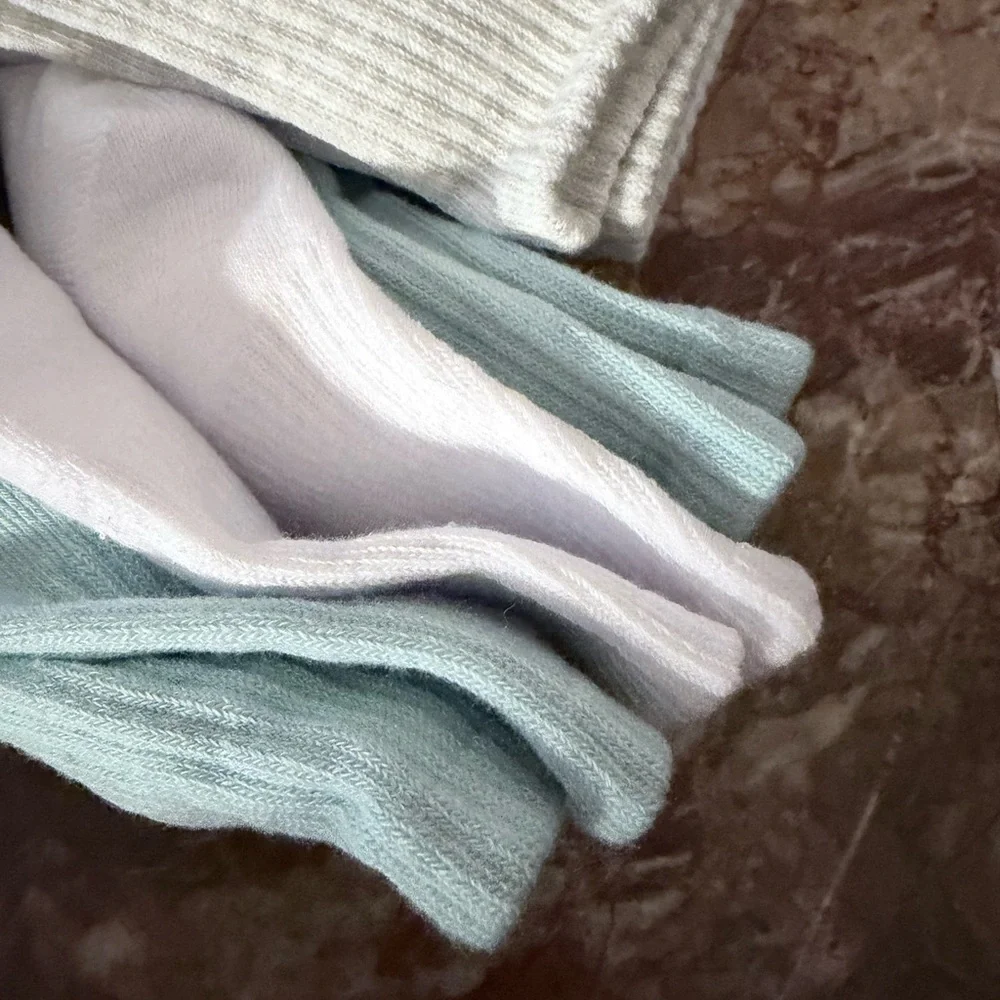 GAP women Cotton  Shortie Crews cushion sole 6 pairs